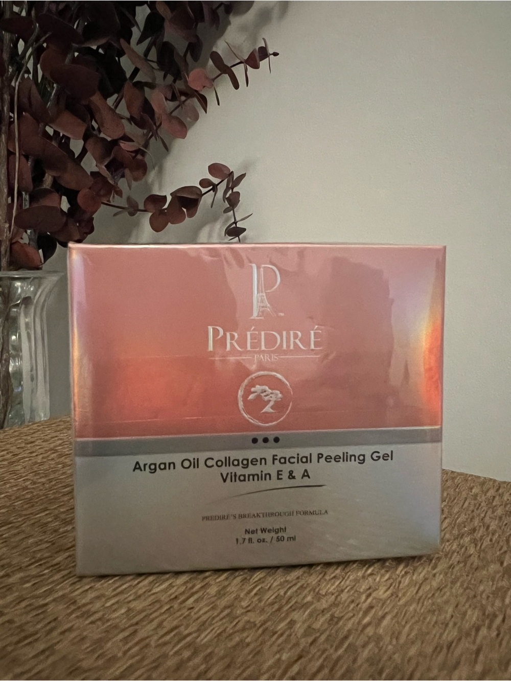 PRÉDIRÉ Argan Oil Collagen Facial Peeling Gel - Pink